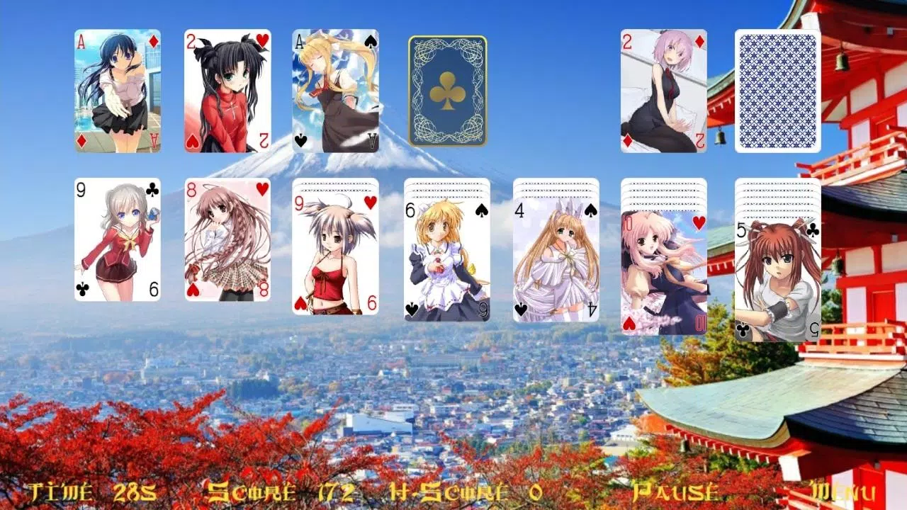 Miss Hentai Solitaire Screenshot 0