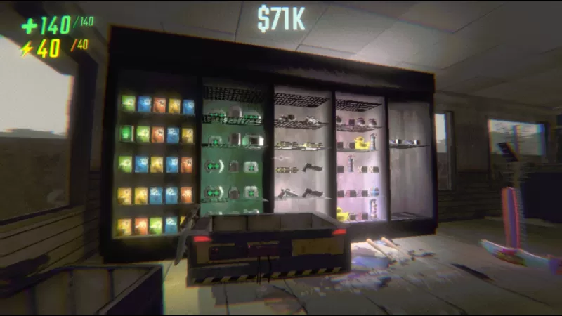 R.E.P.O. service station with expanded item selection