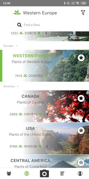 PlantNet Plant Identification Screenshot 1