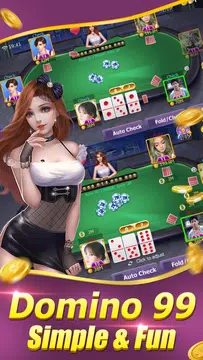 Domino QiuQiu: KiuKiu 99-Gaple 2018 Ảnh chụp màn hình 0