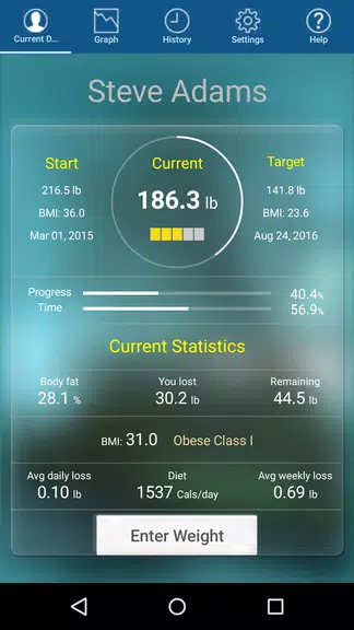 Monitor Your Weight Zrzut ekranu 0