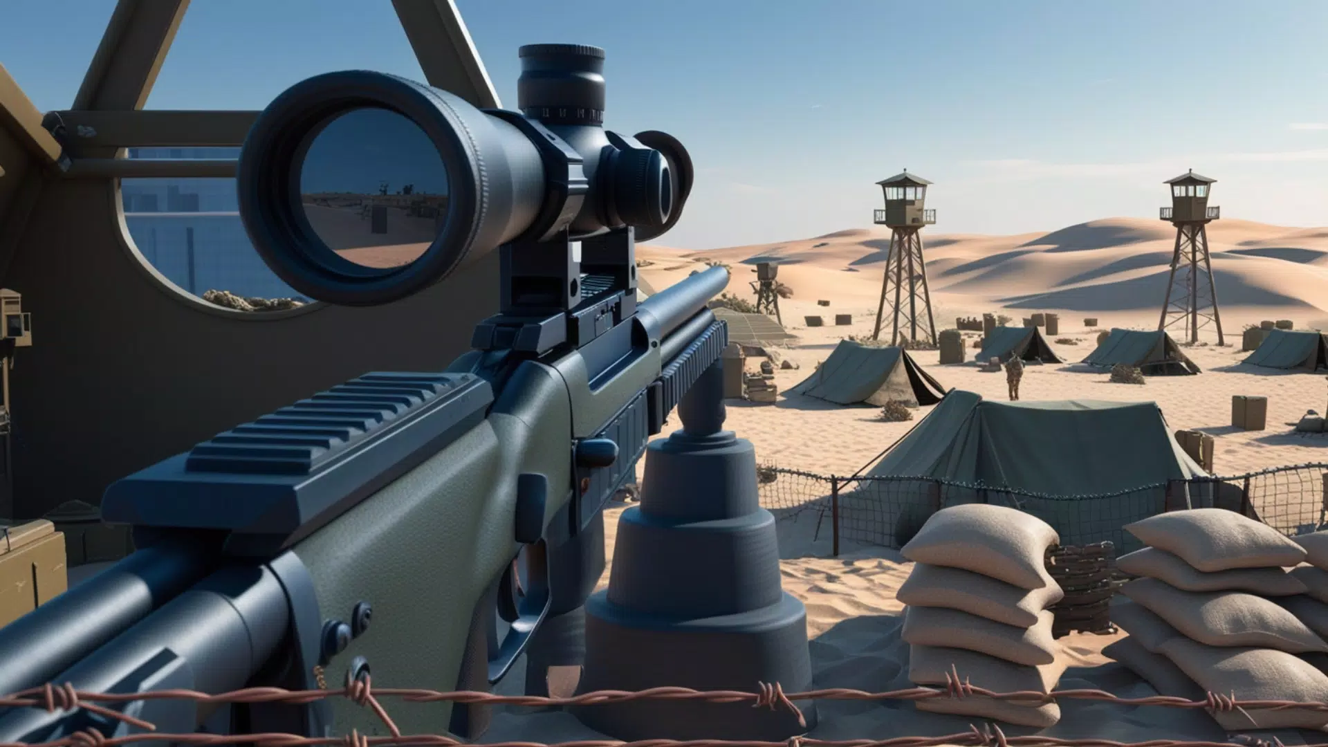 Sniper X : Desert Hunt FPS 3D 스크린샷 0