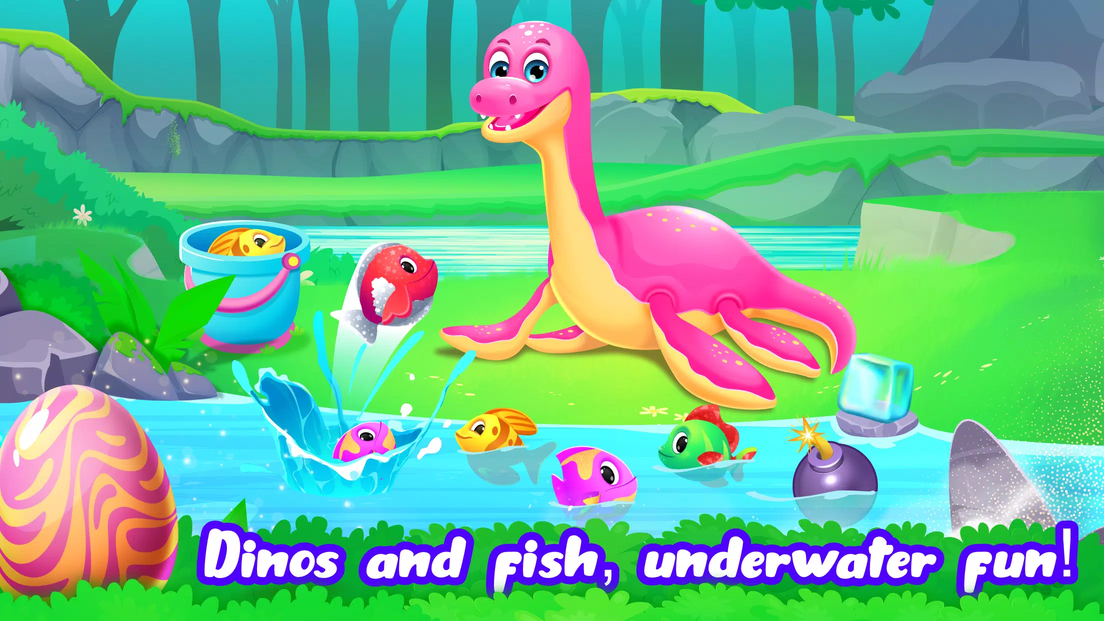 Dino World Jurassic for Kids Capture d'écran 1