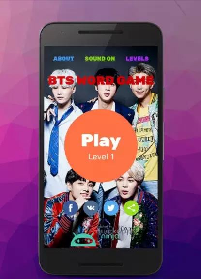 BTS WORD GAME Capture d'écran 0