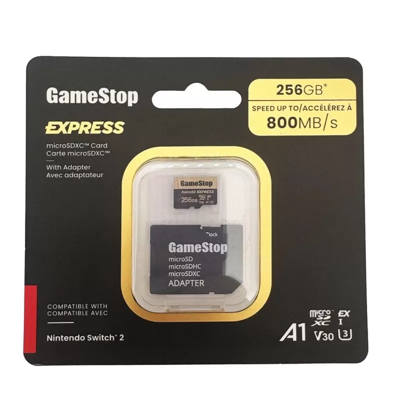 GameStop Preorders MicroSD Express Cards untuk pelancaran Switch 2