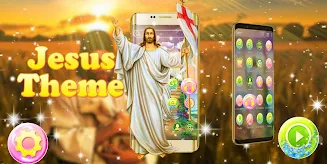 Jesus Launcher Theme Ekran Görüntüsü 1