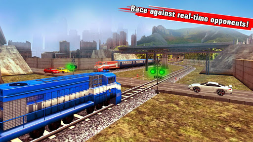 Train Racing Games 3D 2 Player Capture d'écran 1