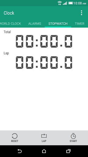 HTC Clock Screenshot 2