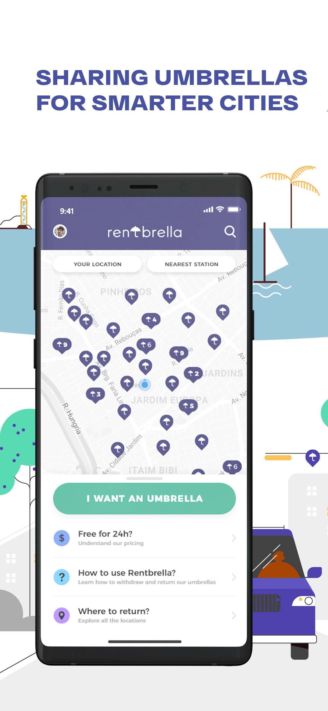 Rentbrella স্ক্রিনশট 0