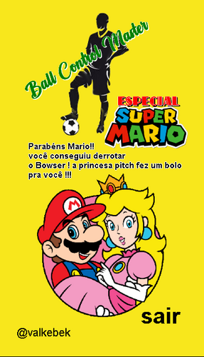 ball control master especial super mario Screenshot 3