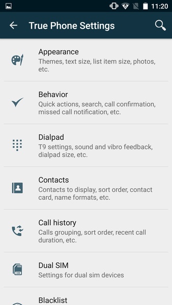 True Phone Dialer and Contacts Tangkapan skrin 1