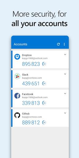 Microsoft Authenticator應用截圖第1張