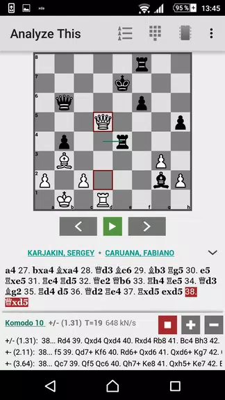 Komodo 10 Chess Engine Capture d'écran 0