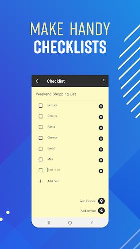 Notes - Notepad and to do list Screenshot 1