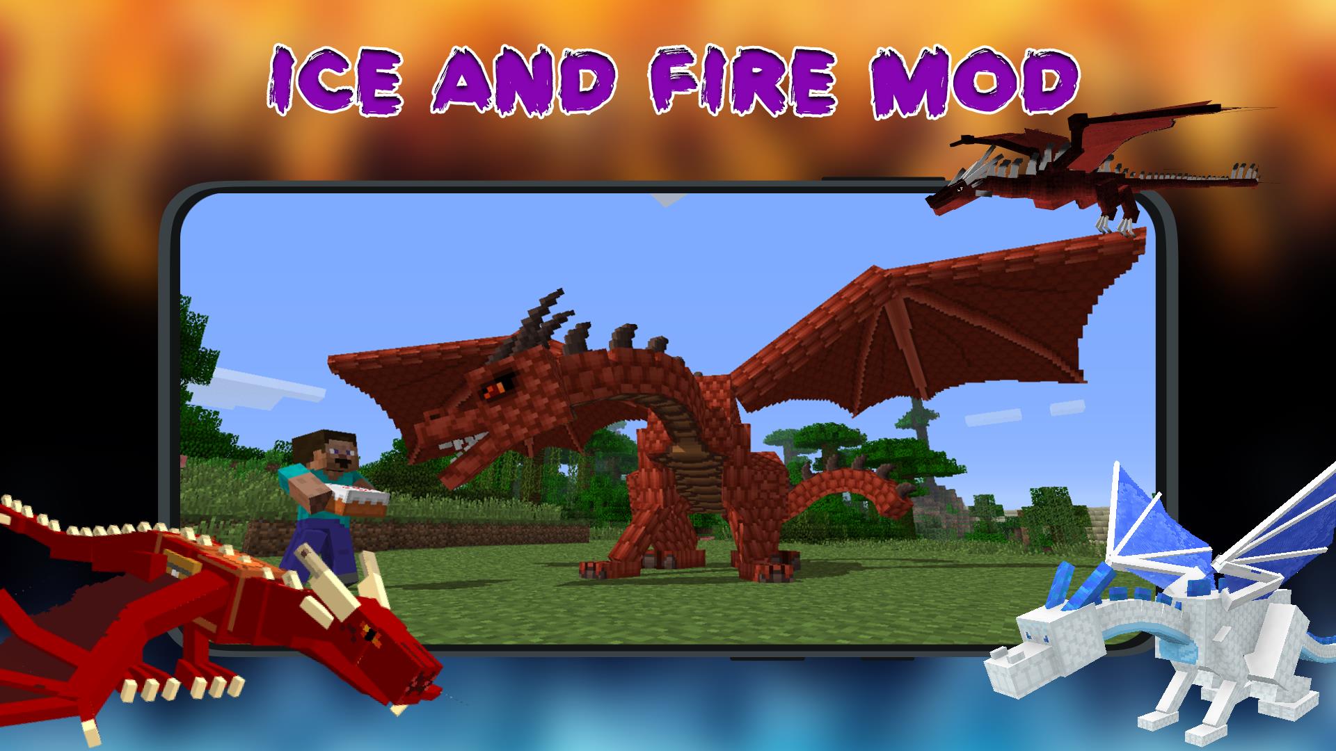 Ice and Fire Mod For Minecraft 스크린샷 2