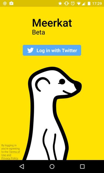 Meerkat Unofficial Capture d'écran 1