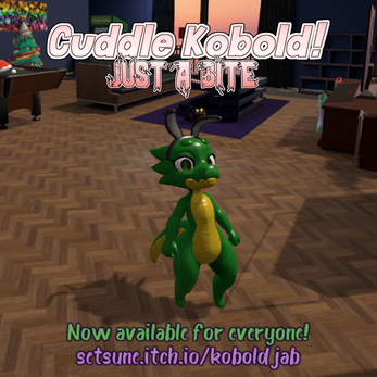 Cuddle Kobold: Just a Bite Screenshot 1