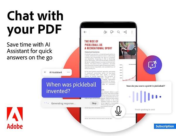 Adobe Acrobat Reader für PDF應用截圖第2張