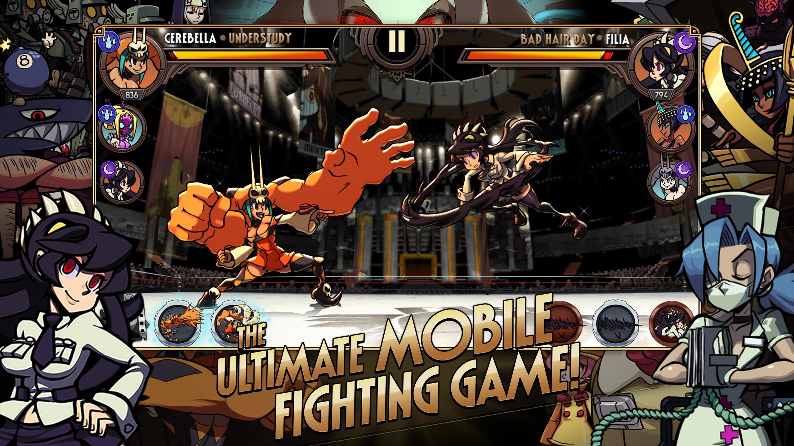 Skullgirls: RPG de Lucha Captura de pantalla 0