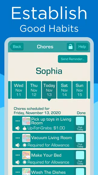 Chores & Allowance Bot Screenshot 3