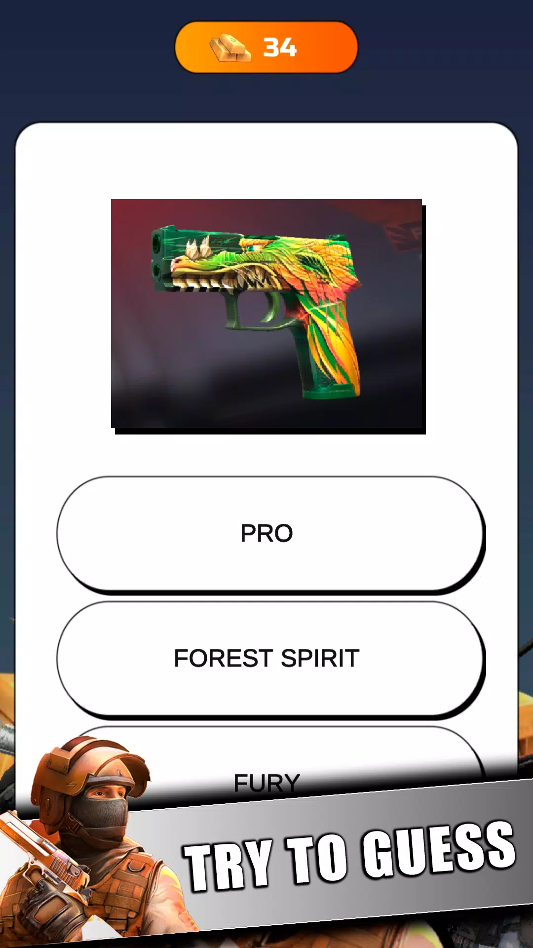 STANDOFF 2 - Mega Quiz Captura de pantalla 1