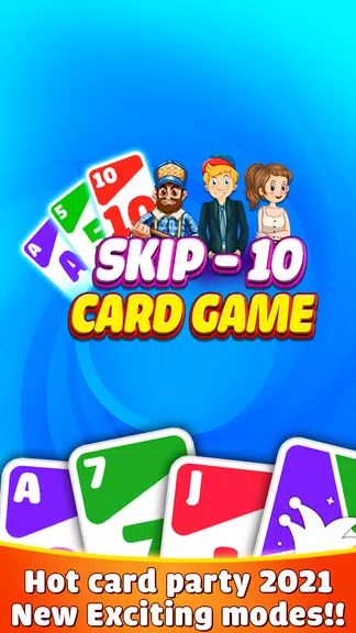 Skip 10 - Card Game Captura de tela 2