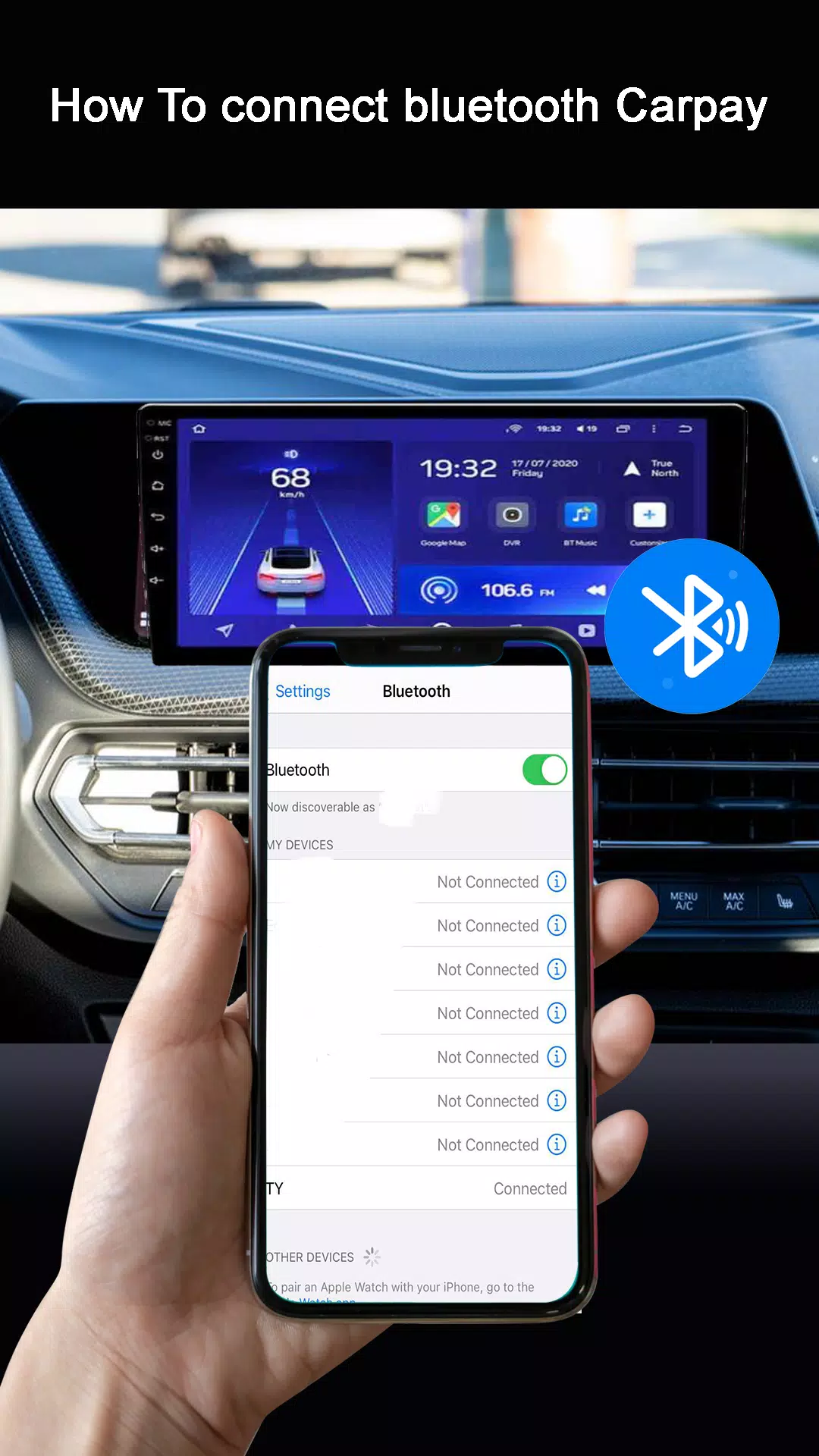 Apple Carplay for Android Auto Ảnh chụp màn hình 3