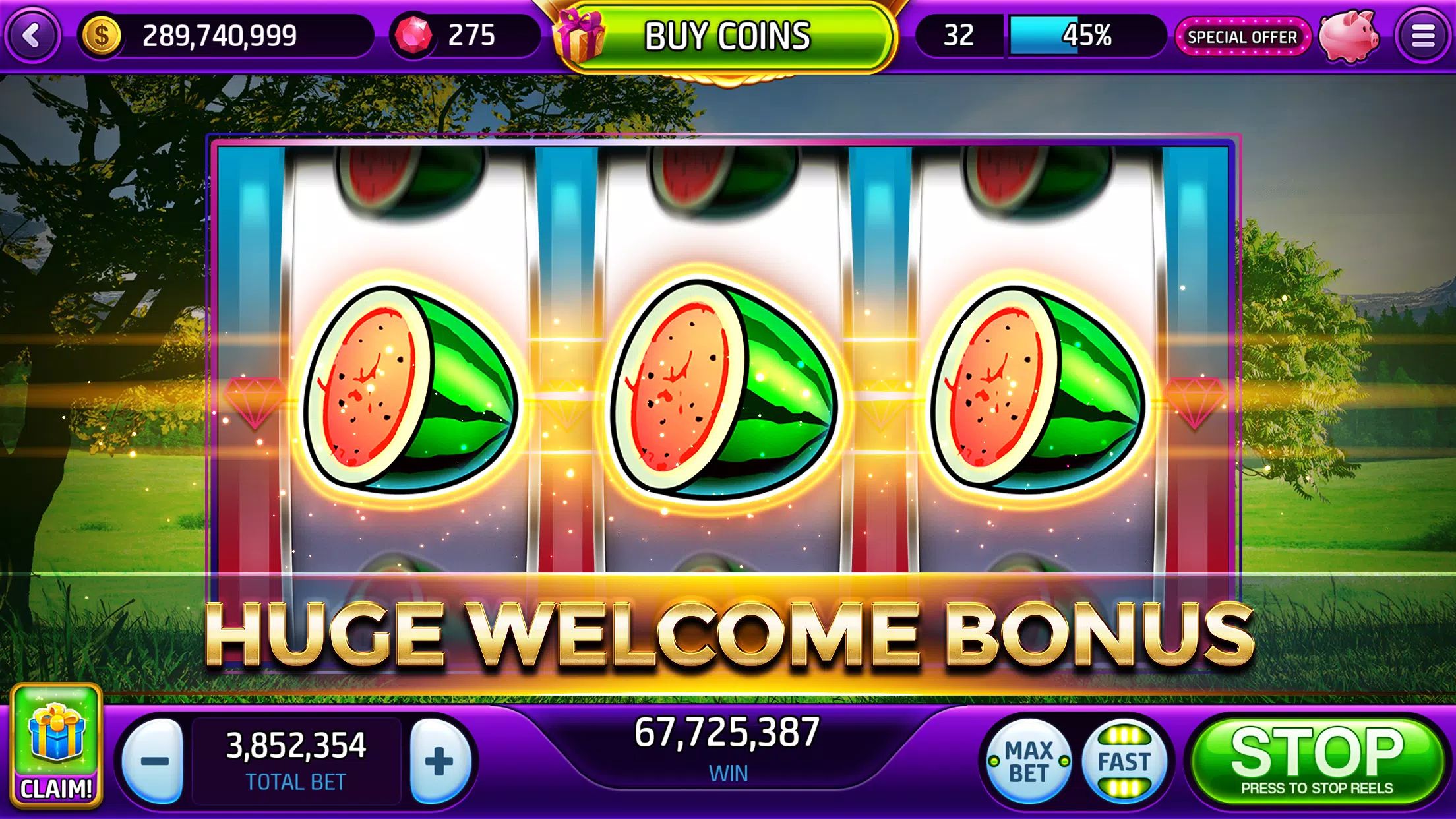 Vegas Classic Slots—777 Casino Schermafbeelding 1