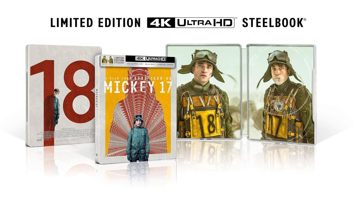 मिकी 17 प्रीऑर्डर अब 4K UHD, BLU-RAY पर