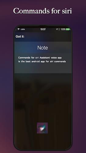 Siri Assistnt voice commands ဖန်သားပြင်ဓာတ်ပုံ 2