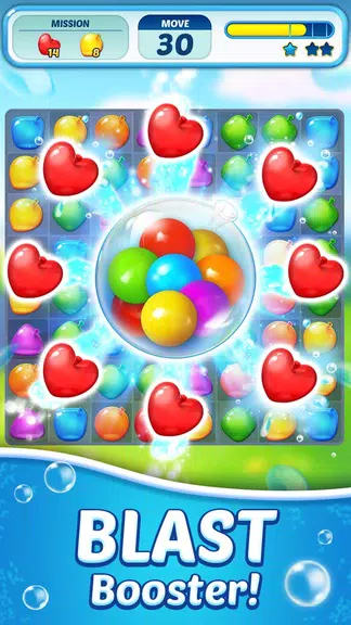 Water Splash - Cool Match 3 スクリーンショット 1