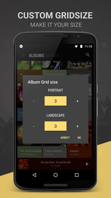 BlackPlayer EX Music Player স্ক্রিনশট 2