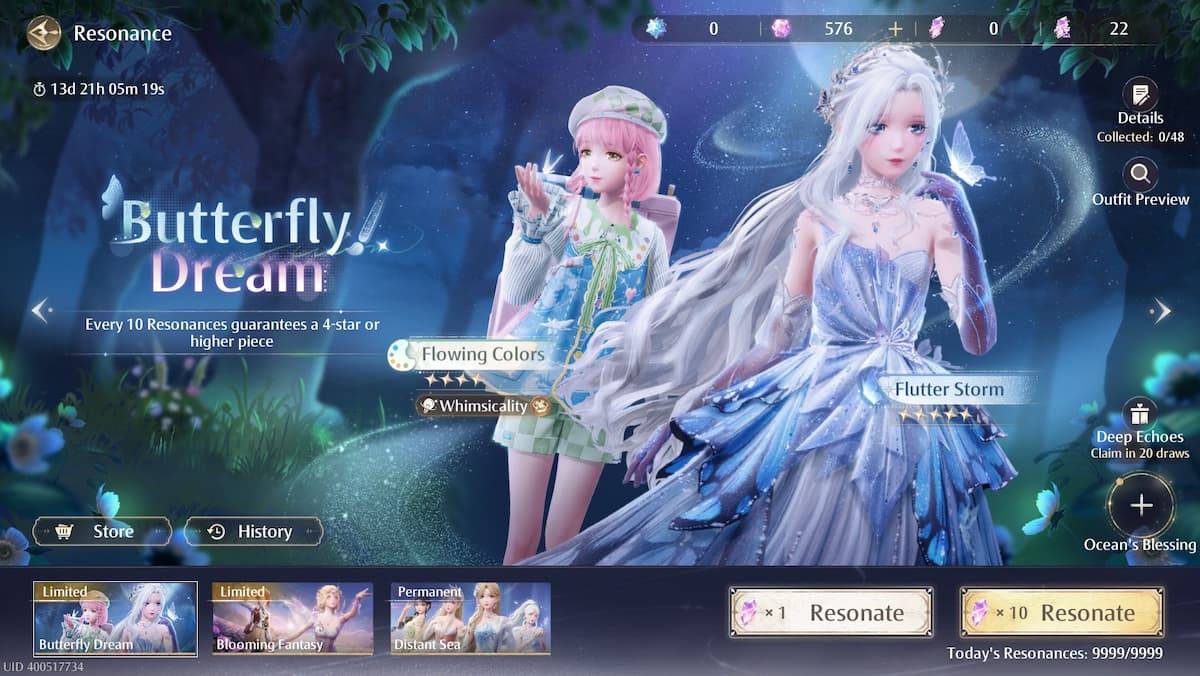 Infinity Nikki: Entendendo o sistema de gacha e pena