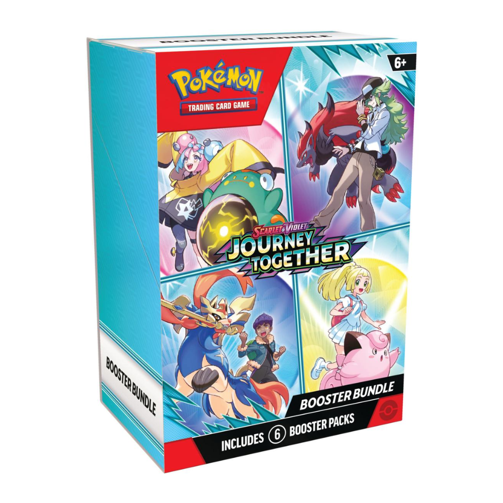 Pokemon Trading Card Game - Booster အစုအဝေးအတူတကွ Scarlet နှင့်ခရမ်းရောင်ခရီး