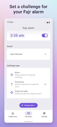 Fajr: Fajr Alarm, Prayer Times Screenshot 3