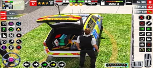 Police Car Game Police Sim 3D Capture d'écran 2