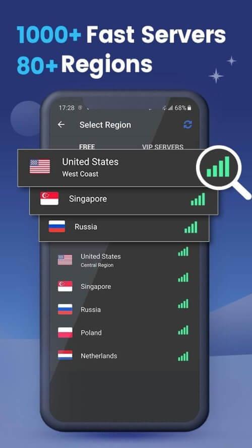 VPN Master Hotspot Screenshot 2