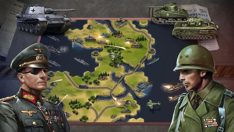 WW2: World War Strategy Games ဖန်သားပြင်ဓာတ်ပုံ 3