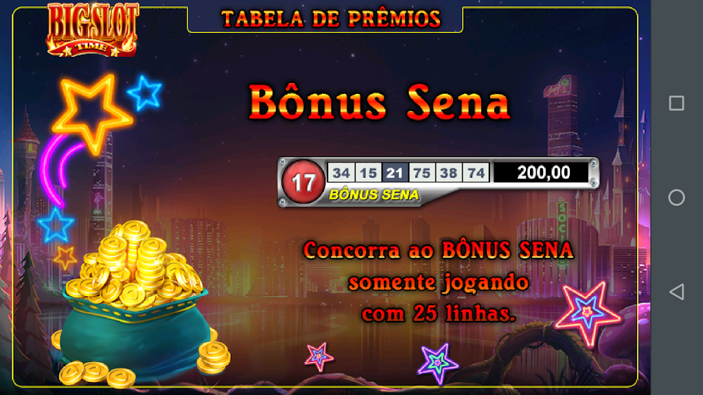 Big Slot Fortune Caça Níquel スクリーンショット 2