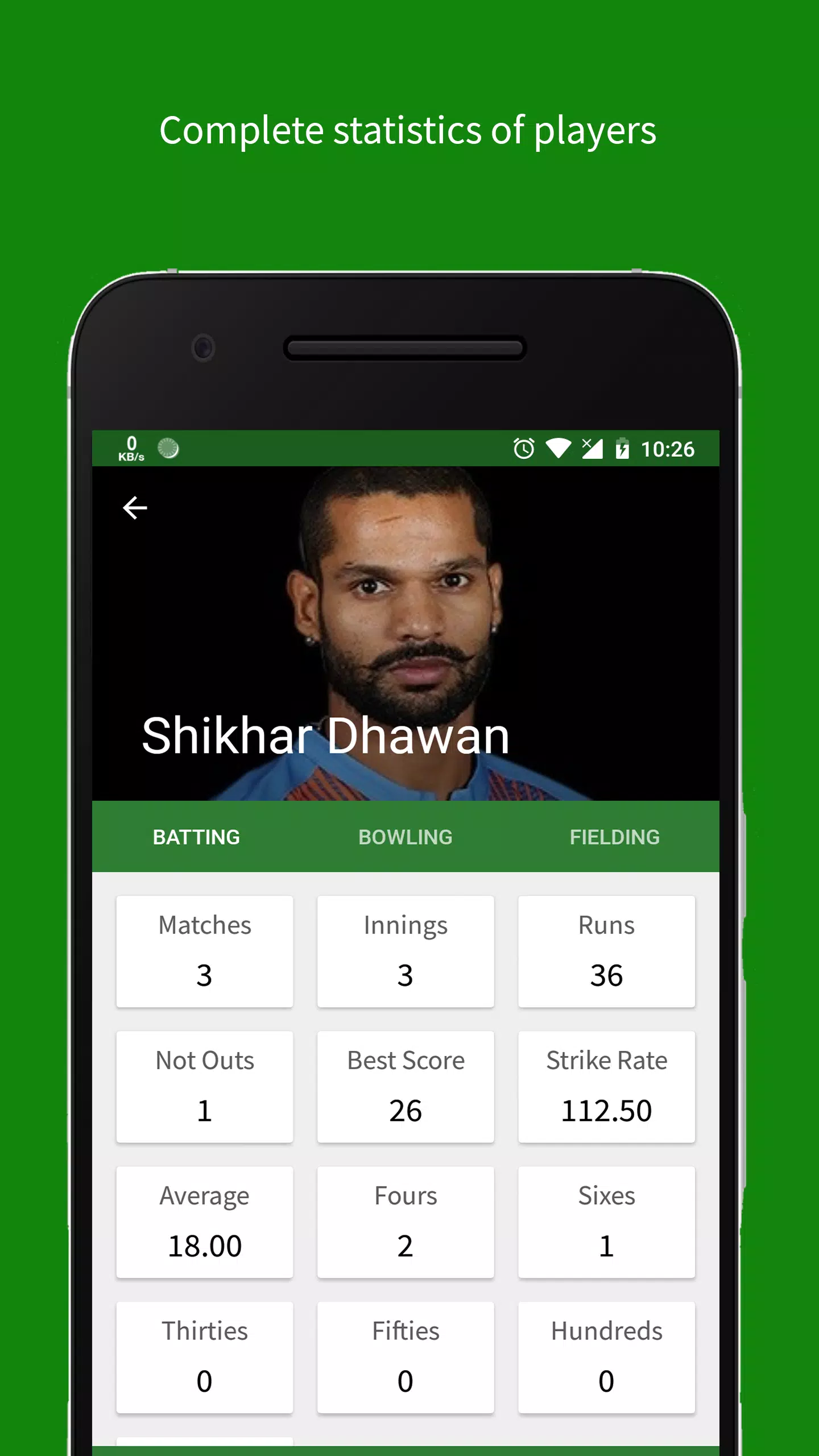 Cricket Scorer スクリーンショット 3