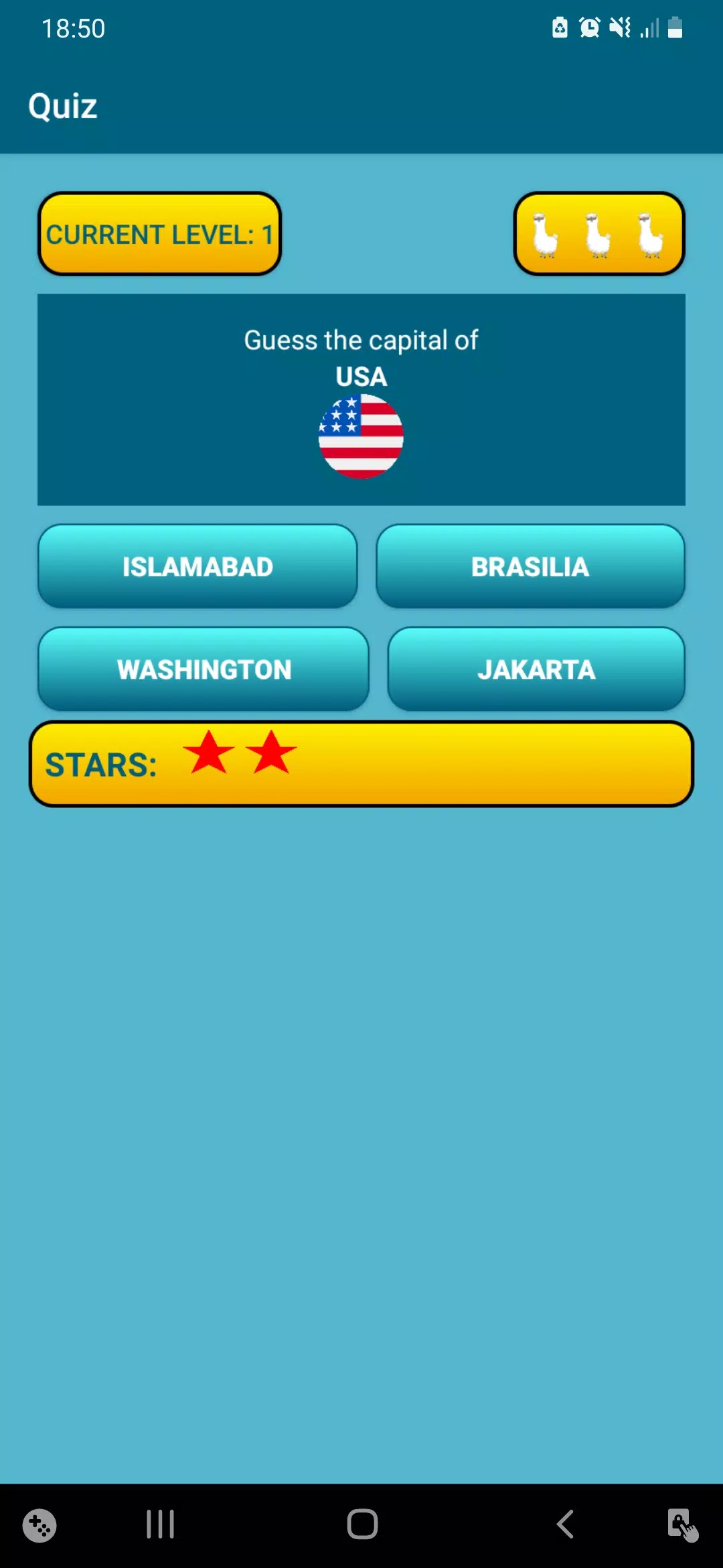 Countries, capitals, flags - W 스크린샷 0