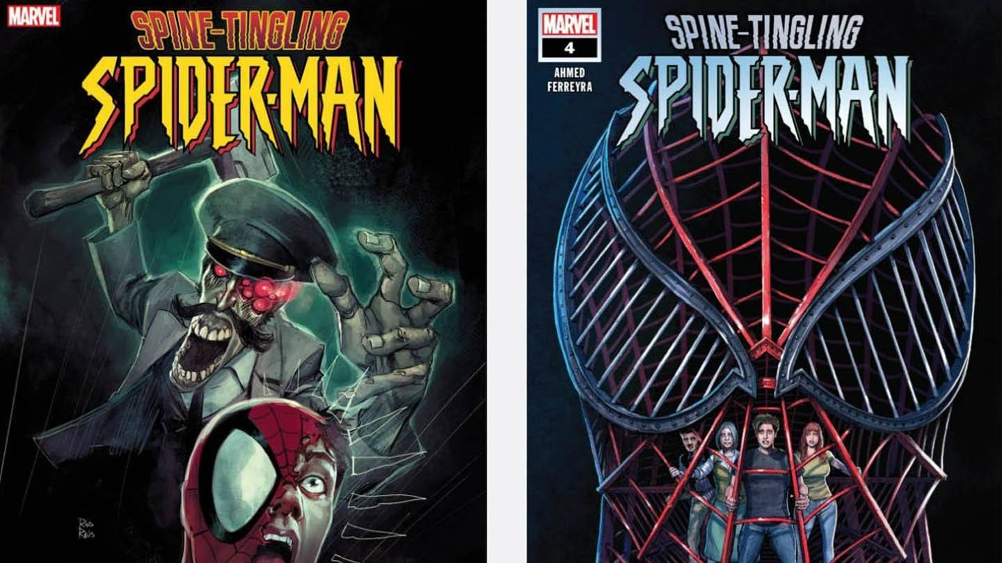 Spine-Tingling Spider-Man Cover