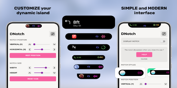 Dynamic Island - OS Notch 스크린샷 2