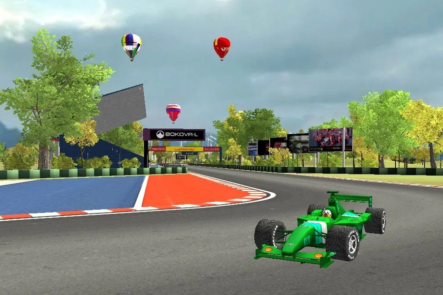 Real Fast Formula Racing 3D स्क्रीनशॉट 1