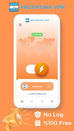 Argentina VPN - Private Proxy Captura de pantalla 0