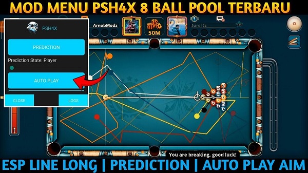 Schermata Psh4x 8 Ball Pool 3