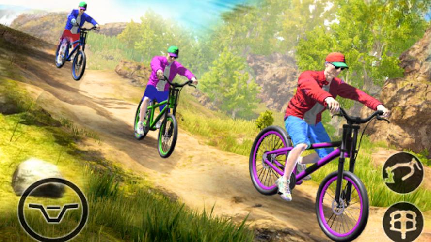 BMX Offroad Racing-Cycle Games スクリーンショット 1