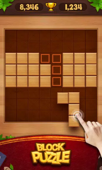 Block Puzzle - Wood Legend Ekran Görüntüsü 1