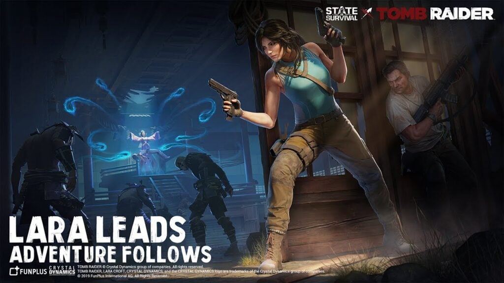 Lara Croft rettet den Tag im Überlebenszustand und im Tomb Raider Crossover!