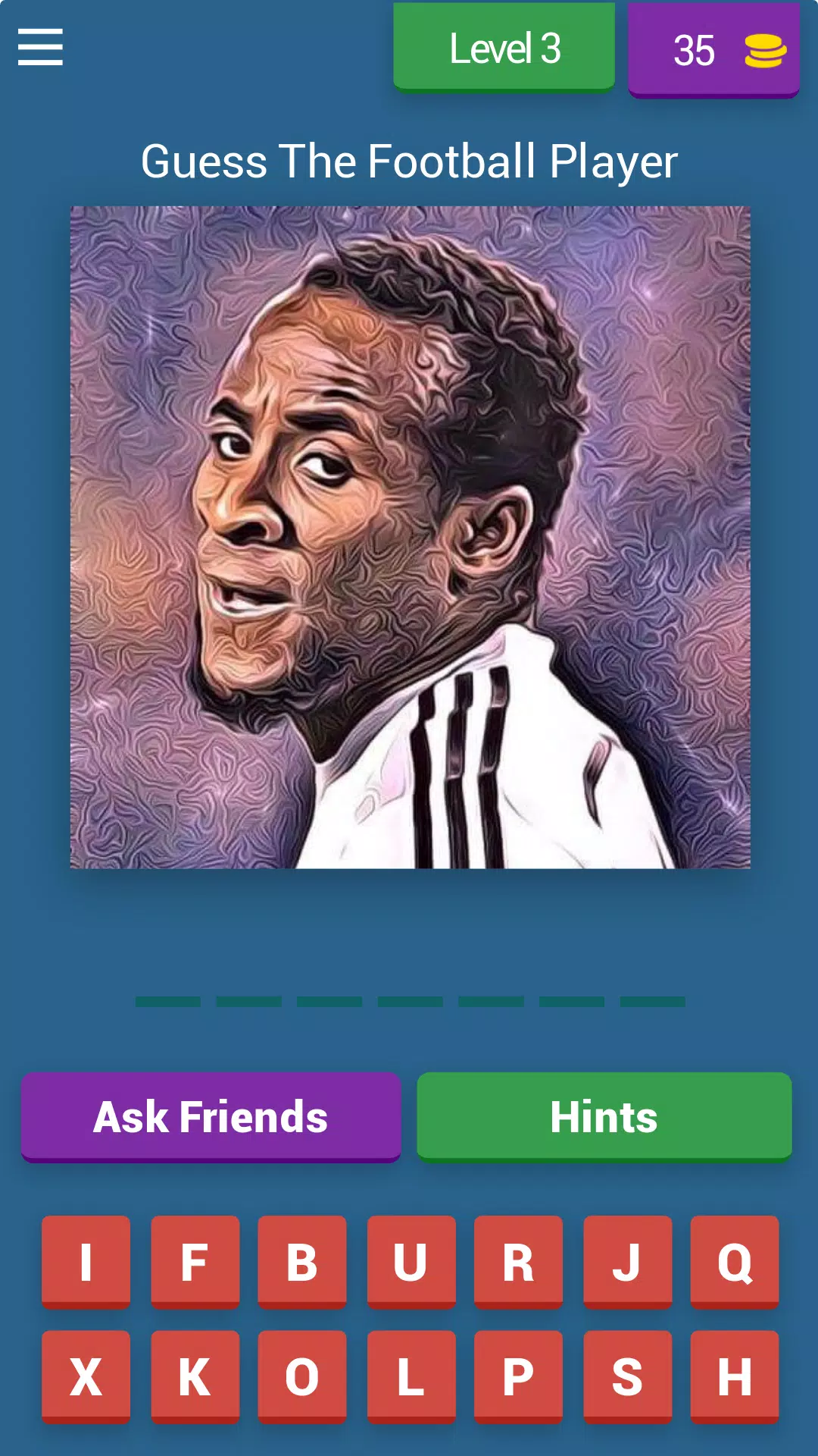 Guess The Football Player Quiz应用截图第3张